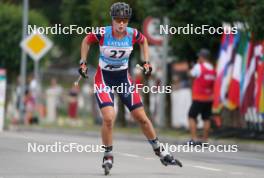 20.07.2024, Madona, Latvia (LAT): Victoria Nitteberg (NOR)- FIS Rollerski World Cup, sprint, Madona (LAT). www.nordicfocus.com. © Koksarovs/NordicFocus. Every downloaded picture is fee-liable.