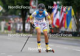 20.07.2024, Madona, Latvia (LAT): Ella Selmosson (SWE) - FIS Rollerski World Cup, sprint, Madona (LAT). www.nordicfocus.com. © Koksarovs/NordicFocus. Every downloaded picture is fee-liable.