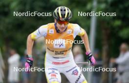 20.07.2024, Madona, Latvia (LAT): Kim Soemskar (SWE) - FIS Rollerski World Cup, sprint, Madona (LAT). www.nordicfocus.com. © Koksarovs/NordicFocus. Every downloaded picture is fee-liable.