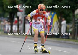 20.07.2024, Madona, Latvia (LAT): Jonatan Lindberg (SWE) - FIS Rollerski World Cup, sprint, Madona (LAT). www.nordicfocus.com. © Koksarovs/NordicFocus. Every downloaded picture is fee-liable.