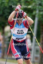 20.07.2024, Madona, Latvia (LAT): Jostein Olafsen (NOR) - FIS Rollerski World Cup, sprint, Madona (LAT). www.nordicfocus.com. © Koksarovs/NordicFocus. Every downloaded picture is fee-liable.