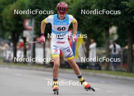 20.07.2024, Madona, Latvia (LAT): Ville Jutterdal (SWE) - FIS Rollerski World Cup, sprint, Madona (LAT). www.nordicfocus.com. © Koksarovs/NordicFocus. Every downloaded picture is fee-liable.