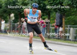 20.07.2024, Madona, Latvia (LAT): Andriy Dotsenko (UKR) - FIS Rollerski World Cup, sprint, Madona (LAT). www.nordicfocus.com. © Koksarovs/NordicFocus. Every downloaded picture is fee-liable.