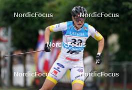 20.07.2024, Madona, Latvia (LAT): Ebba Stenman (SWE) - FIS Rollerski World Cup, sprint, Madona (LAT). www.nordicfocus.com. © Koksarovs/NordicFocus. Every downloaded picture is fee-liable.