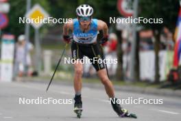 20.07.2024, Madona, Latvia (LAT): Matas Grazys (LTU) - FIS Rollerski World Cup, sprint, Madona (LAT). www.nordicfocus.com. © Koksarovs/NordicFocus. Every downloaded picture is fee-liable.