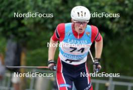 20.07.2024, Madona, Latvia (LAT): Hermann Skram Botterud (NOR) - FIS Rollerski World Cup, sprint, Madona (LAT). www.nordicfocus.com. © Koksarovs/NordicFocus. Every downloaded picture is fee-liable.