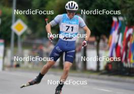 20.07.2024, Madona, Latvia (LAT): Giovanni Lorenzetti (ITA) - FIS Rollerski World Cup, sprint, Madona (LAT). www.nordicfocus.com. © Koksarovs/NordicFocus. Every downloaded picture is fee-liable.