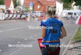 20.07.2024, Madona, Latvia (LAT): Jury - FIS Rollerski World Cup, sprint, Madona (LAT). www.nordicfocus.com. © Koksarovs/NordicFocus. Every downloaded picture is fee-liable.