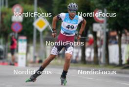 20.07.2024, Madona, Latvia (LAT): Indrikis Circens (LAT) - FIS Rollerski World Cup, sprint, Madona (LAT). www.nordicfocus.com. © Koksarovs/NordicFocus. Every downloaded picture is fee-liable.