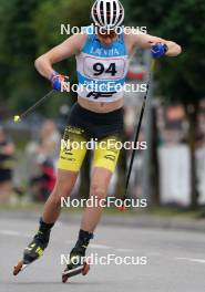 20.07.2024, Madona, Latvia (LAT): Gustavs Sinats (LAT) - FIS Rollerski World Cup, sprint, Madona (LAT). www.nordicfocus.com. © Koksarovs/NordicFocus. Every downloaded picture is fee-liable.