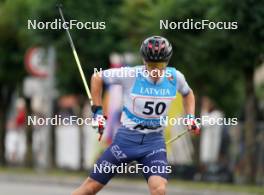 20.07.2024, Madona, Latvia (LAT): Tommaso Tozzi (ITA) - FIS Rollerski World Cup, sprint, Madona (LAT). www.nordicfocus.com. © Koksarovs/NordicFocus. Every downloaded picture is fee-liable.