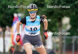 20.07.2024, Madona, Latvia (LAT): Viktoriia Petliuk (UKR) - FIS Rollerski World Cup, sprint, Madona (LAT). www.nordicfocus.com. © Koksarovs/NordicFocus. Every downloaded picture is fee-liable.