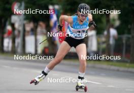 20.07.2024, Madona, Latvia (LAT): Egle Savickaite (LTU) - FIS Rollerski World Cup, sprint, Madona (LAT). www.nordicfocus.com. © Koksarovs/NordicFocus. Every downloaded picture is fee-liable.