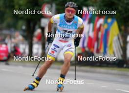 20.07.2024, Madona, Latvia (LAT): Simon Karlsson (SWE) - FIS Rollerski World Cup, sprint, Madona (LAT). www.nordicfocus.com. © Koksarovs/NordicFocus. Every downloaded picture is fee-liable.