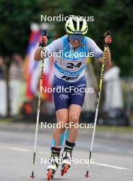 20.07.2024, Madona, Latvia (LAT): Maria Boccardi (ITA) - FIS Rollerski World Cup, sprint, Madona (LAT). www.nordicfocus.com. © Koksarovs/NordicFocus. Every downloaded picture is fee-liable.