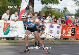 20.07.2024, Madona, Latvia (LAT): Samanta Krampe (LAT), Tena Hadzic (CRO) - FIS Rollerski World Cup, sprint, Madona (LAT). www.nordicfocus.com. © Koksarovs/NordicFocus. Every downloaded picture is fee-liable.