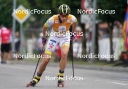 20.07.2024, Madona, Latvia (LAT): Kim Soemskar (SWE) - FIS Rollerski World Cup, sprint, Madona (LAT). www.nordicfocus.com. © Koksarovs/NordicFocus. Every downloaded picture is fee-liable.