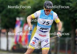 20.07.2024, Madona, Latvia (LAT): Erik Fransson (SWE) - FIS Rollerski World Cup, sprint, Madona (LAT). www.nordicfocus.com. © Koksarovs/NordicFocus. Every downloaded picture is fee-liable.