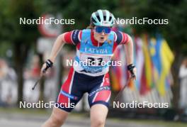 20.07.2024, Madona, Latvia (LAT): Hanne Garberg (NOR) - FIS Rollerski World Cup, sprint, Madona (LAT). www.nordicfocus.com. © Koksarovs/NordicFocus. Every downloaded picture is fee-liable.