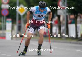 20.07.2024, Madona, Latvia (LAT): Bruno Krampe (LAT) - FIS Rollerski World Cup, sprint, Madona (LAT). www.nordicfocus.com. © Koksarovs/NordicFocus. Every downloaded picture is fee-liable.