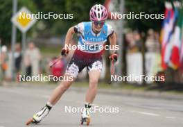 20.07.2024, Madona, Latvia (LAT): Linda Kaparkaleja (LAT) - FIS Rollerski World Cup, sprint, Madona (LAT). www.nordicfocus.com. © Koksarovs/NordicFocus. Every downloaded picture is fee-liable.