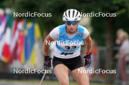 20.07.2024, Madona, Latvia (LAT): Anna Melnik (KAZ) - FIS Rollerski World Cup, sprint, Madona (LAT). www.nordicfocus.com. © Koksarovs/NordicFocus. Every downloaded picture is fee-liable.