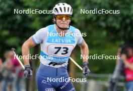 20.07.2024, Madona, Latvia (LAT): Riccardo Masiero (ITA) - FIS Rollerski World Cup, sprint, Madona (LAT). www.nordicfocus.com. © Koksarovs/NordicFocus. Every downloaded picture is fee-liable.