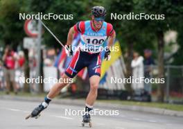 20.07.2024, Madona, Latvia (LAT): Ragnar Bragvin Andersen (NOR) - FIS Rollerski World Cup, sprint, Madona (LAT). www.nordicfocus.com. © Koksarovs/NordicFocus. Every downloaded picture is fee-liable.