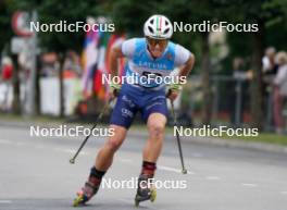 20.07.2024, Madona, Latvia (LAT): Stefano Epis (ITA) - FIS Rollerski World Cup, sprint, Madona (LAT). www.nordicfocus.com. © Koksarovs/NordicFocus. Every downloaded picture is fee-liable.