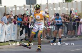 20.07.2024, Madona, Latvia (LAT): Linn Soemskar (SWE) - FIS Rollerski World Cup, sprint, Madona (LAT). www.nordicfocus.com. © Koksarovs/NordicFocus. Every downloaded picture is fee-liable.