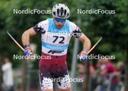 20.07.2024, Madona, Latvia (LAT): Raimo Vigants (LAT) - FIS Rollerski World Cup, sprint, Madona (LAT). www.nordicfocus.com. © Koksarovs/NordicFocus. Every downloaded picture is fee-liable.