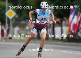 20.07.2024, Madona, Latvia (LAT): Samanta Krampe (LAT) - FIS Rollerski World Cup, sprint, Madona (LAT). www.nordicfocus.com. © Koksarovs/NordicFocus. Every downloaded picture is fee-liable.