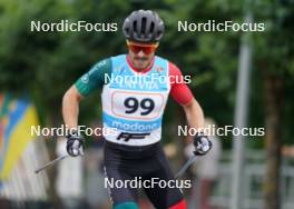 20.07.2024, Madona, Latvia (LAT): Jose  Cabeca (POR) - FIS Rollerski World Cup, sprint, Madona (LAT). www.nordicfocus.com. © Koksarovs/NordicFocus. Every downloaded picture is fee-liable.