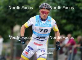 20.07.2024, Madona, Latvia (LAT): Simon Karlsson (SWE) - FIS Rollerski World Cup, sprint, Madona (LAT). www.nordicfocus.com. © Koksarovs/NordicFocus. Every downloaded picture is fee-liable.