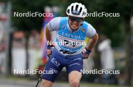 20.07.2024, Madona, Latvia (LAT): Giovanni Lorenzetti (ITA) - FIS Rollerski World Cup, sprint, Madona (LAT). www.nordicfocus.com. © Koksarovs/NordicFocus. Every downloaded picture is fee-liable.