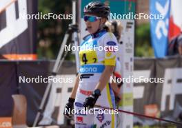 18.07.2024, Madona, Latvia (LAT): Ella Selmosson (SWE)  - FIS Rollerski World Cup, team sprint, Madona (LAT). www.nordicfocus.com. © Koksarovs/NordicFocus. Every downloaded picture is fee-liable.