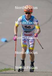 18.07.2024, Madona, Latvia (LAT): Jonatan Lindberg (SWE) - FIS Rollerski World Cup, team sprint, Madona (LAT). www.nordicfocus.com. © Koksarovs/NordicFocus. Every downloaded picture is fee-liable.