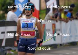 18.07.2024, Madona, Latvia (LAT): Anna Maria Ghiddi (ITA) - FIS Rollerski World Cup, team sprint, Madona (LAT). www.nordicfocus.com. © Koksarovs/NordicFocus. Every downloaded picture is fee-liable.