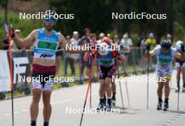 18.07.2024, Madona, Latvia (LAT): Lauris Kaparkalejs (LAT) - FIS Rollerski World Cup, team sprint, Madona (LAT). www.nordicfocus.com. © Koksarovs/NordicFocus. Every downloaded picture is fee-liable.