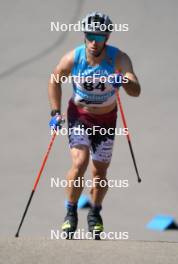 18.07.2024, Madona, Latvia (LAT): Raimo Vigants (LAT) - FIS Rollerski World Cup, team sprint, Madona (LAT). www.nordicfocus.com. © Koksarovs/NordicFocus. Every downloaded picture is fee-liable.