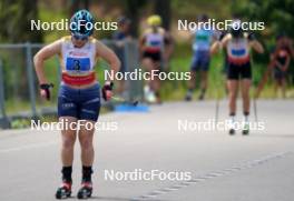 18.07.2024, Madona, Latvia (LAT): Anna Ghiddi (ITA) - FIS Rollerski World Cup, team sprint, Madona (LAT). www.nordicfocus.com. © Koksarovs/NordicFocus. Every downloaded picture is fee-liable.