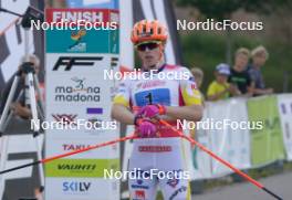 18.07.2024, Madona, Latvia (LAT): Jonatan Lindberg (SWE) - FIS Rollerski World Cup, team sprint, Madona (LAT). www.nordicfocus.com. © Koksarovs/NordicFocus. Every downloaded picture is fee-liable.