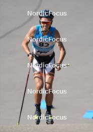 18.07.2024, Madona, Latvia (LAT): Oleksandr Rudenko (UKR) - FIS Rollerski World Cup, team sprint, Madona (LAT). www.nordicfocus.com. © Koksarovs/NordicFocus. Every downloaded picture is fee-liable.