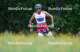 18.07.2024, Madona, Latvia (LAT): Indrikis Circens (LAT) - FIS Rollerski World Cup, team sprint, Madona (LAT). www.nordicfocus.com. © Koksarovs/NordicFocus. Every downloaded picture is fee-liable.