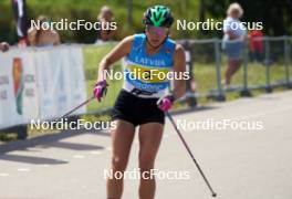 18.07.2024, Madona, Latvia (LAT): Keidy Kaasiku (EST) - FIS Rollerski World Cup, team sprint, Madona (LAT). www.nordicfocus.com. © Koksarovs/NordicFocus. Every downloaded picture is fee-liable.