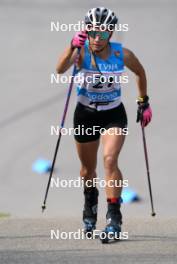 18.07.2024, Madona, Latvia (LAT): Keidy Kaasiku (EST) - FIS Rollerski World Cup, team sprint, Madona (LAT). www.nordicfocus.com. © Koksarovs/NordicFocus. Every downloaded picture is fee-liable.