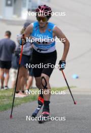 18.07.2024, Madona, Latvia (LAT): Roza Simonyan (ARM) - FIS Rollerski World Cup, team sprint, Madona (LAT). www.nordicfocus.com. © Koksarovs/NordicFocus. Every downloaded picture is fee-liable.