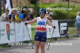 18.07.2024, Madona, Latvia (LAT): Anna Maria Ghiddi (ITA) - FIS Rollerski World Cup, team sprint, Madona (LAT). www.nordicfocus.com. © Koksarovs/NordicFocus. Every downloaded picture is fee-liable.