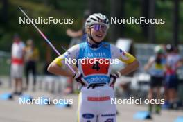 18.07.2024, Madona, Latvia (LAT): Johanna Holmberg (SWE) - FIS Rollerski World Cup, team sprint, Madona (LAT). www.nordicfocus.com. © Koksarovs/NordicFocus. Every downloaded picture is fee-liable.