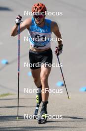 18.07.2024, Madona, Latvia (LAT): Artyom Kovalyov (KAZ) - FIS Rollerski World Cup, team sprint, Madona (LAT). www.nordicfocus.com. © Koksarovs/NordicFocus. Every downloaded picture is fee-liable.